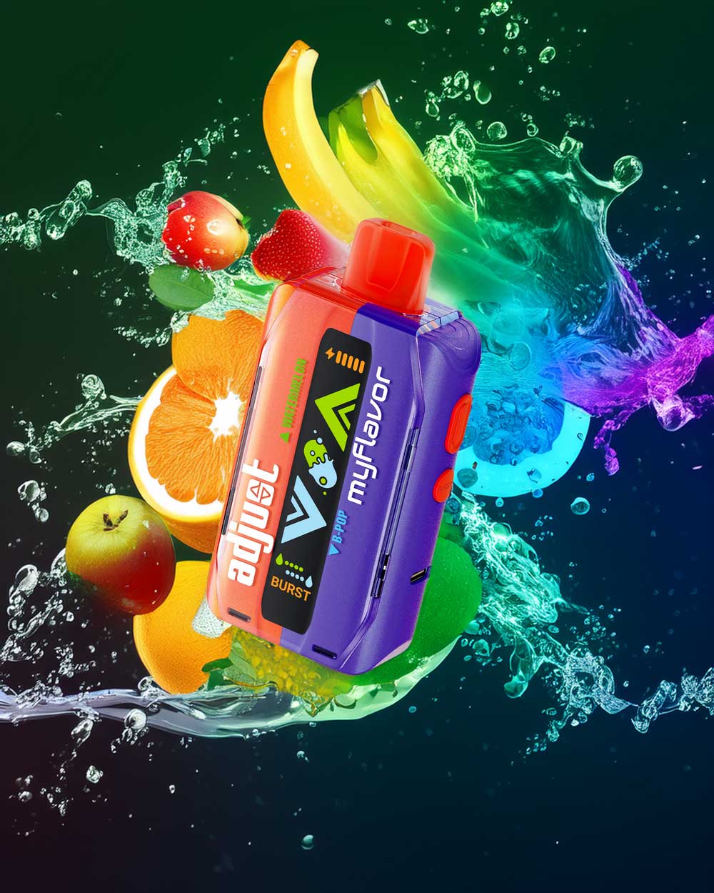 Adjust MyFlavor 40000 - Triple Berry / Grape - Vapeando Ando vape shop