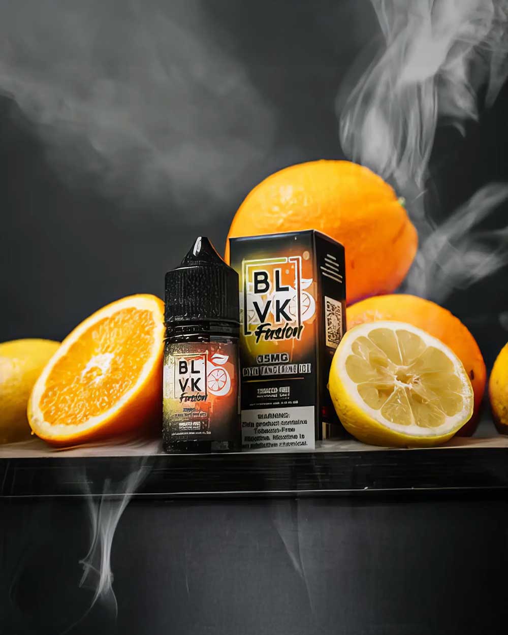 BLVK Fusion series - Nic Salt - Lemon Tangerine Ice / 35mg - Vapeando Ando vape shop