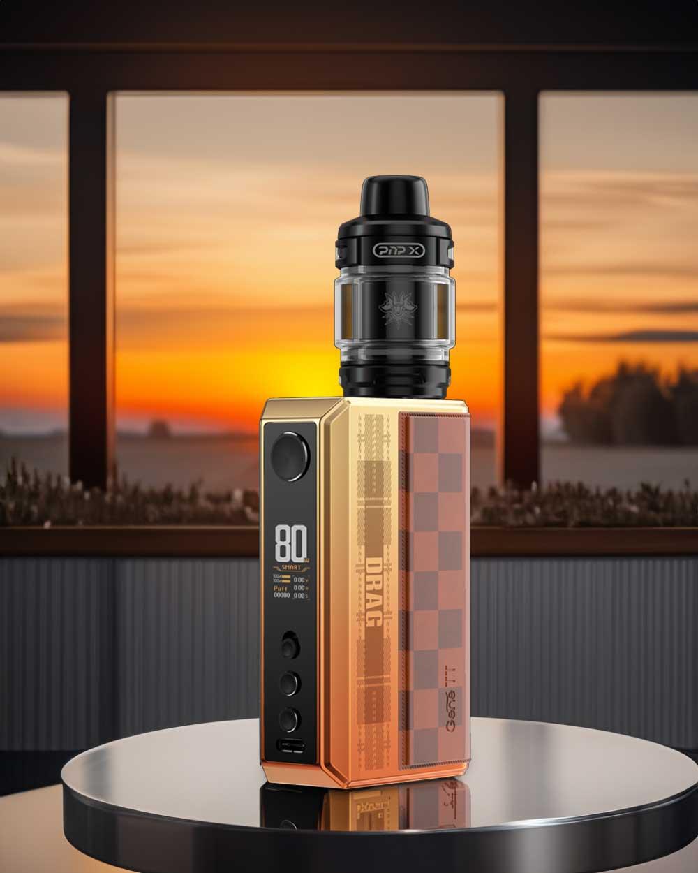 Drag 5 - Sunset Orange - Vapeando Ando vape shop