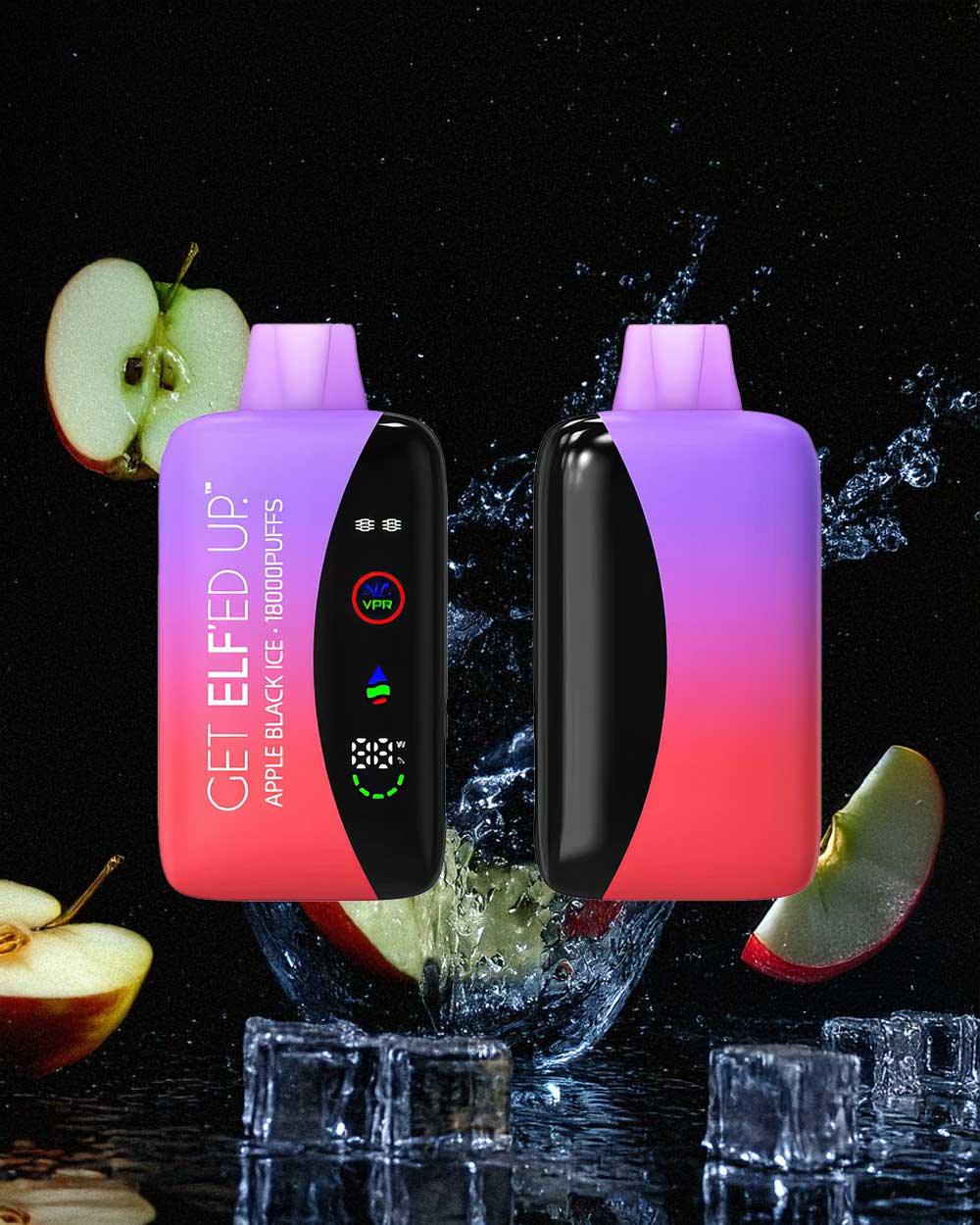 ELFVPR VPR18000 - Apple Black Ice - Vapeando Ando vape shop
