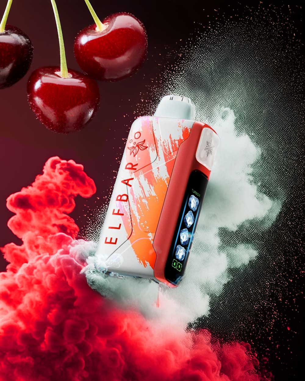 ELFBAR Ice King 40000 - Cherry Strazz - Vapeando Ando vape shop