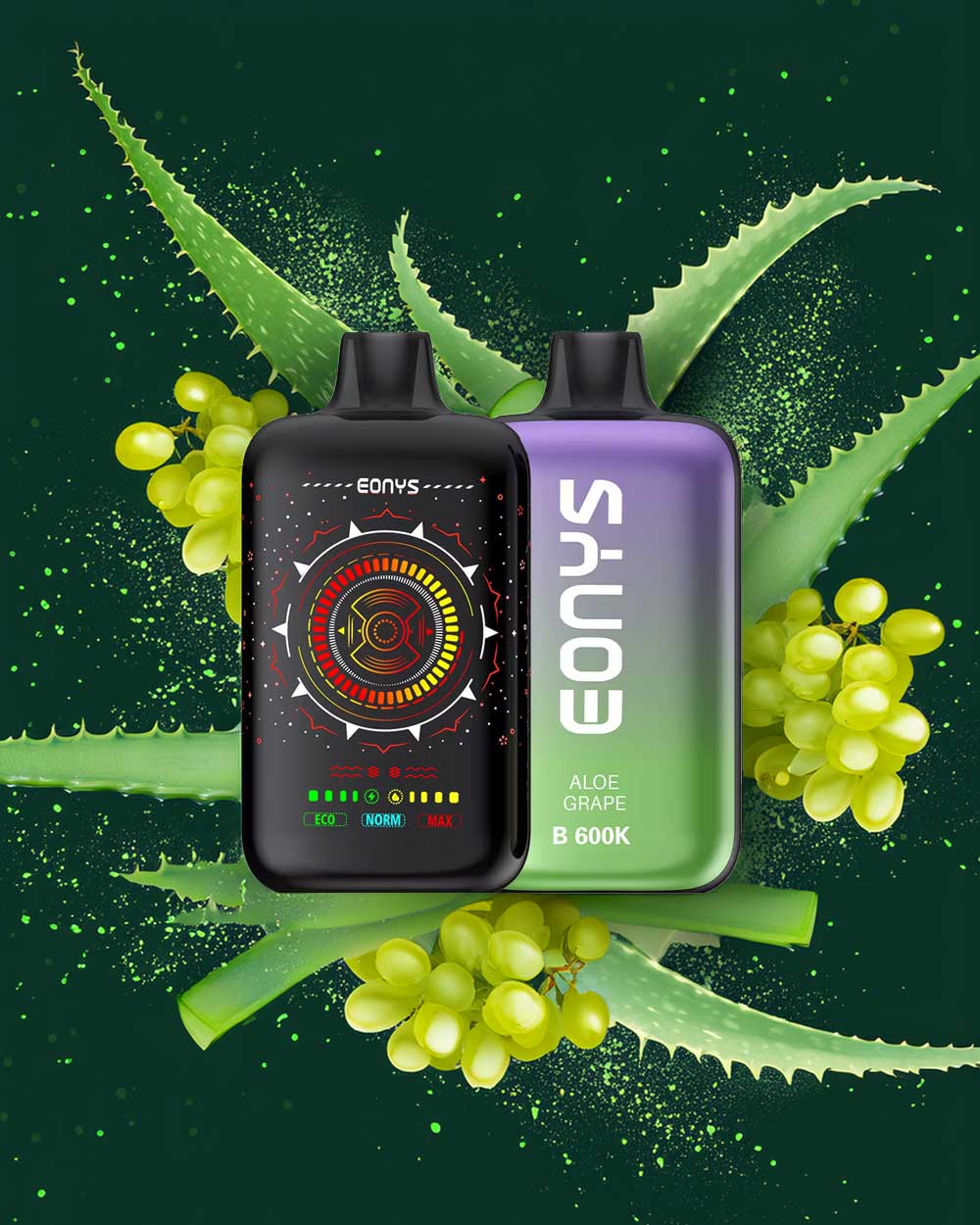 Eonys B 600K - Aloe Grape - Vapeando Ando vape shop