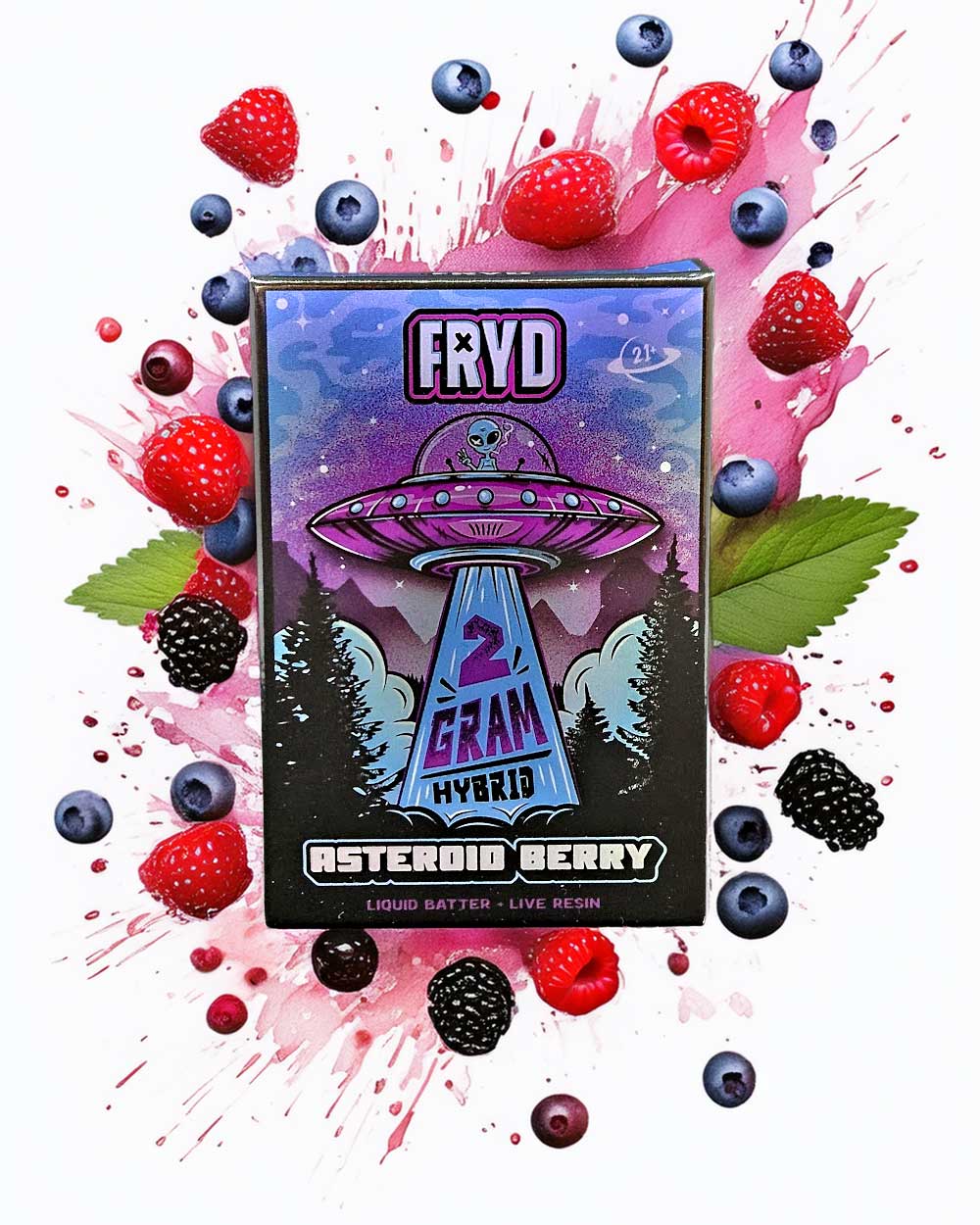 Fryd 2g - Asteroid Berry - Hybrid - Vapeando Ando vape shop