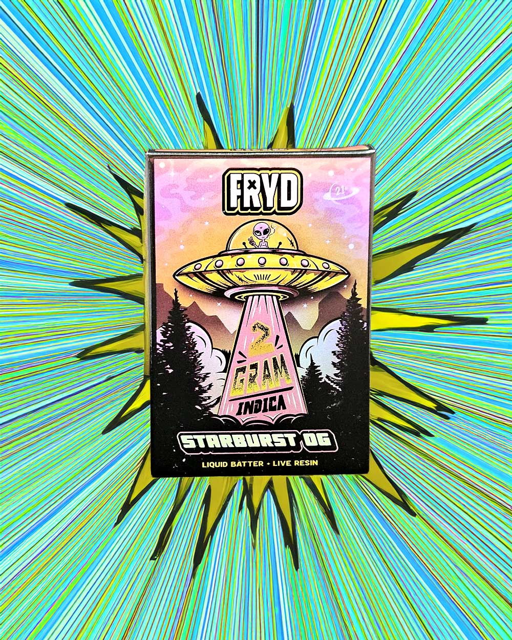 Fryd 2g - Starburst OG - Indica - Vapeando Ando vape shop