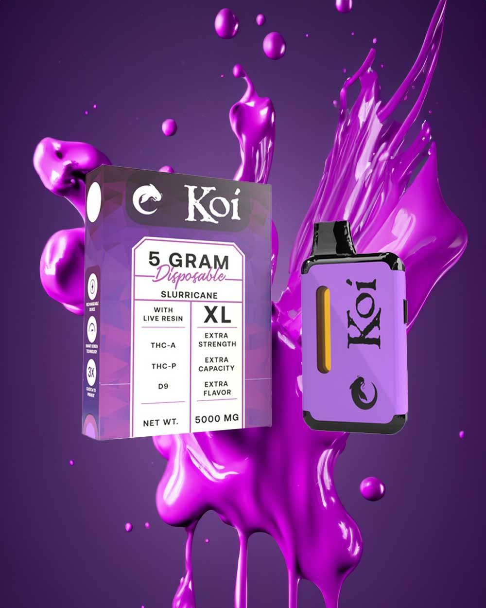 KOI 5 Gram THC - Slurricane - Vapeando Ando vape shop