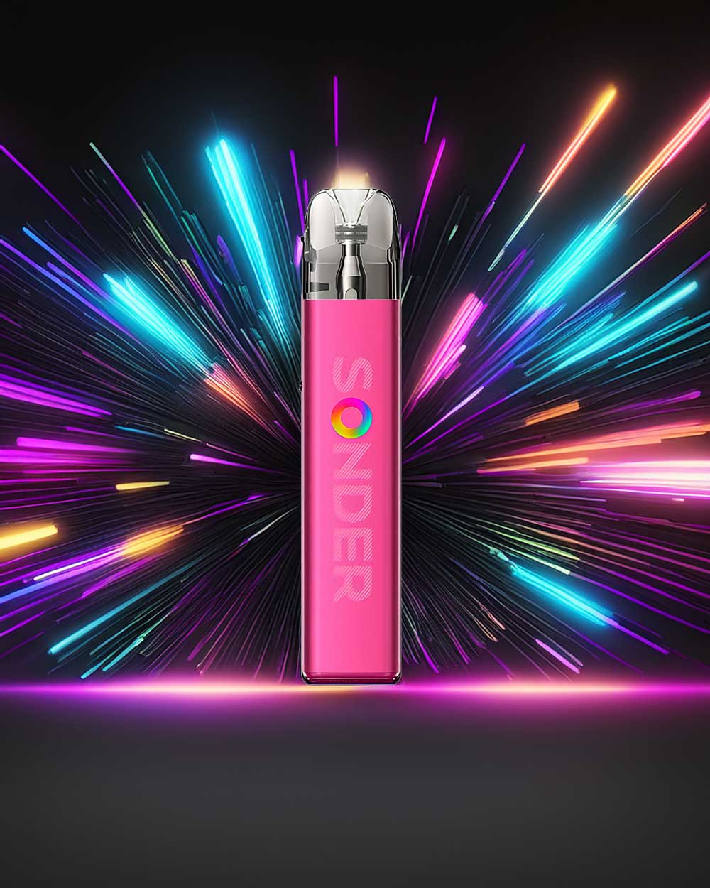 Sonder Q2 - Burgundy Red - Vapeando Ando vape shop