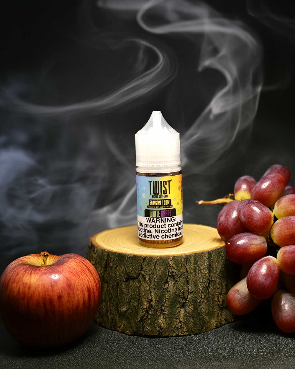 Twist 50mg - Nic salt - White Grape - Vapeando Ando vape shop