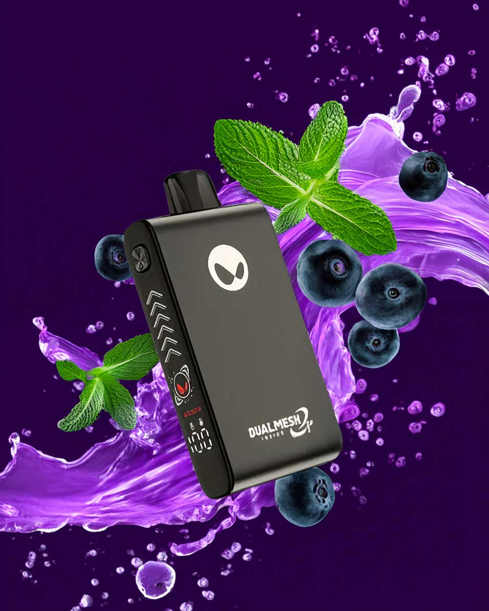 Waka Blade 33000 - Blueberry Mint - Vapeando Ando vape shop