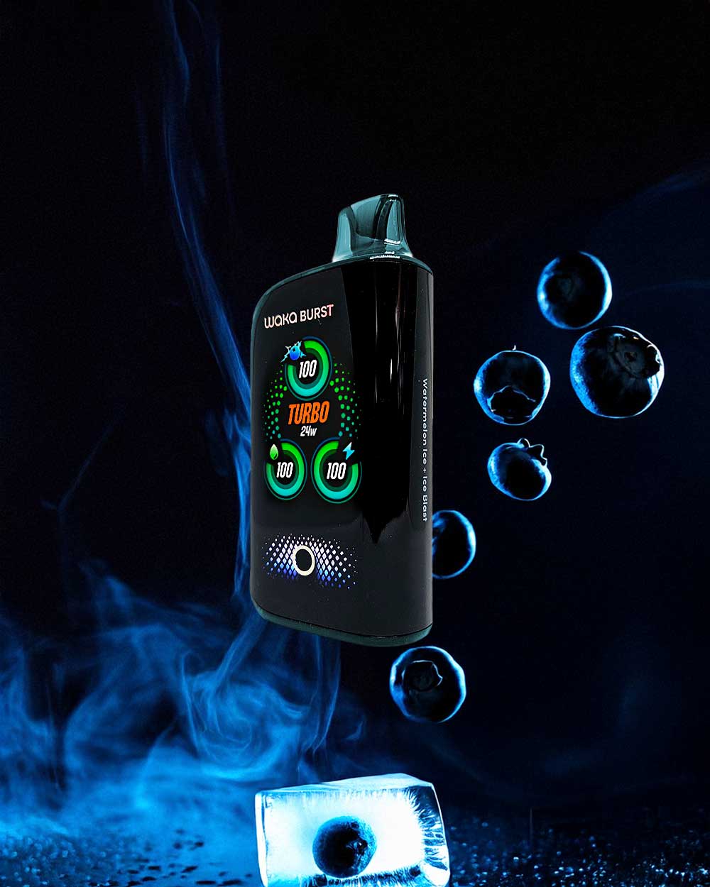 Waka Burst 36000 - Blueberry Splash - Vapeando Ando vape shop