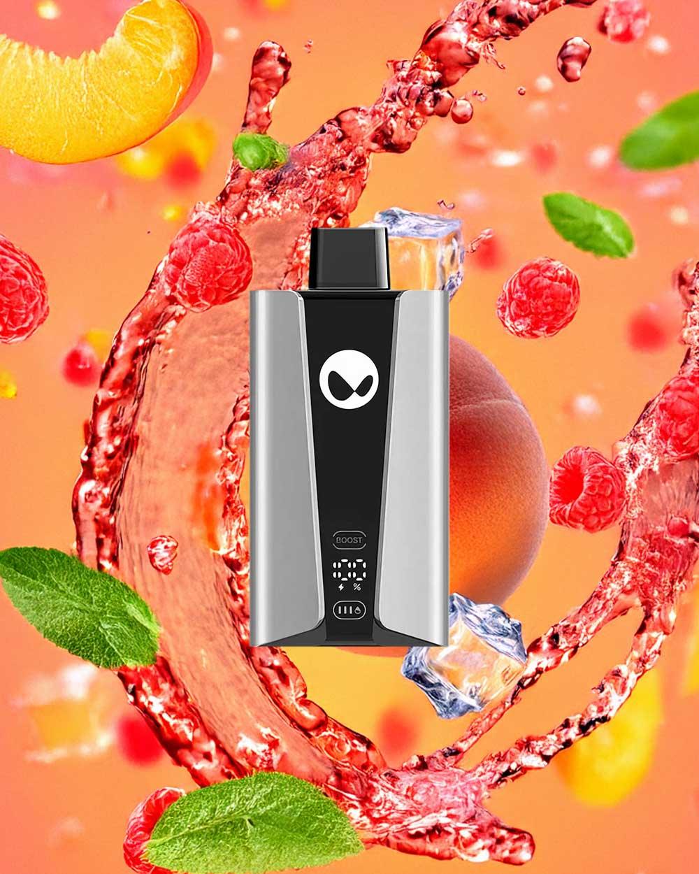Waka soPro Titan 30000 - Peach Blue Raspberry Ice - Vapeando Ando vape shop
