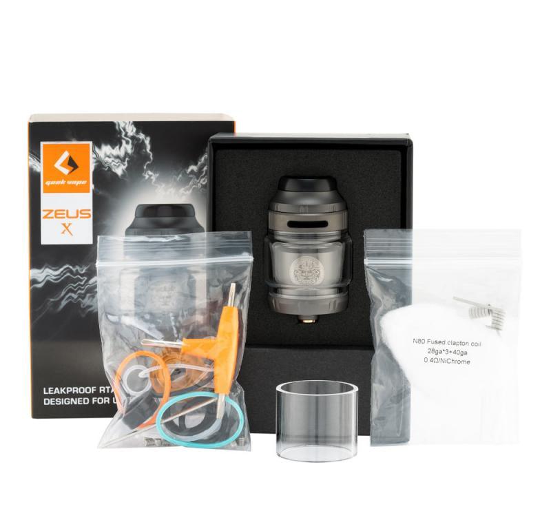 Geekvape Z X RTA - Silver - Vapeando Ando vape shop