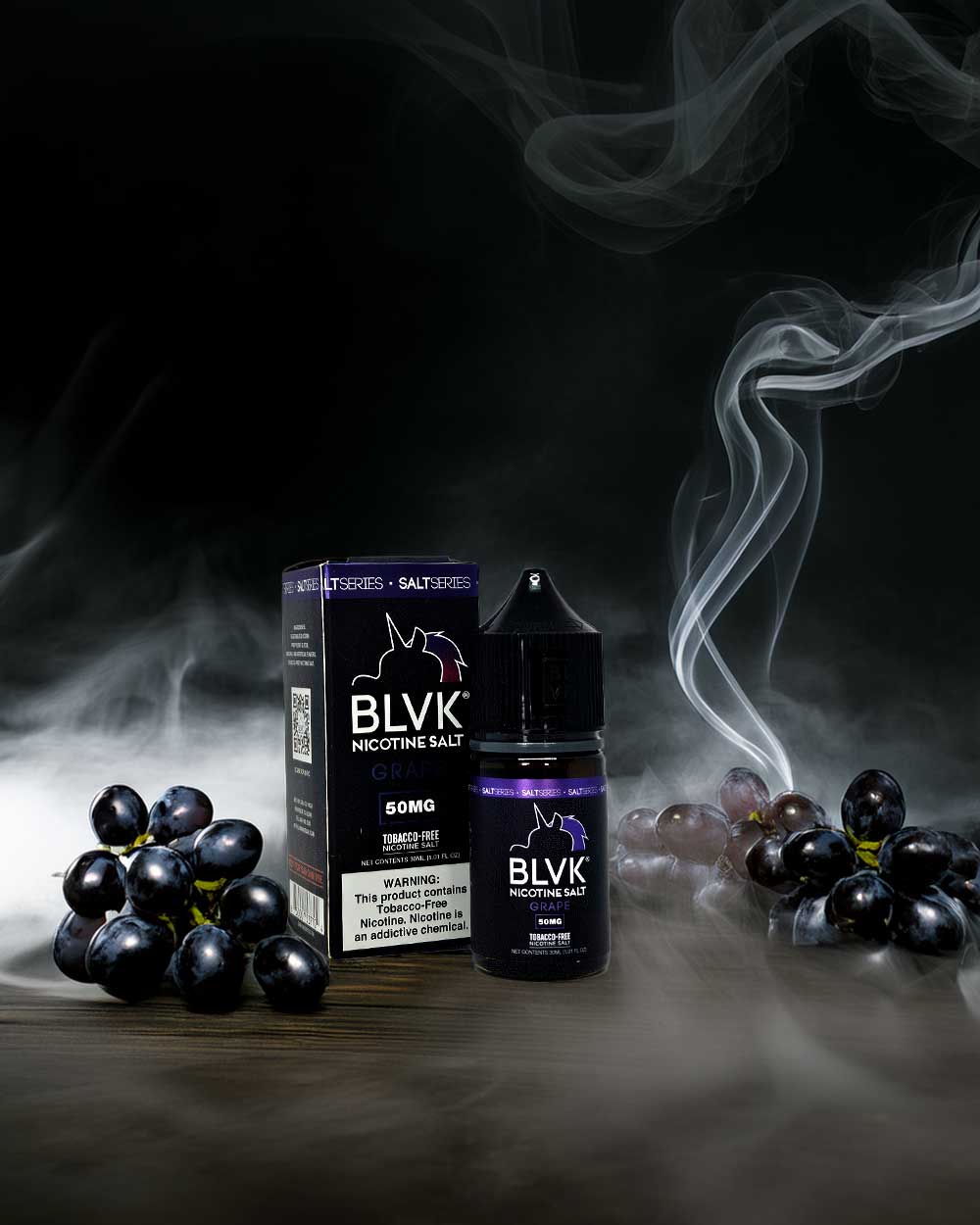 BLVK Classic series - Nic Salt - Grape / 35mg - Vapeando Ando vape shop