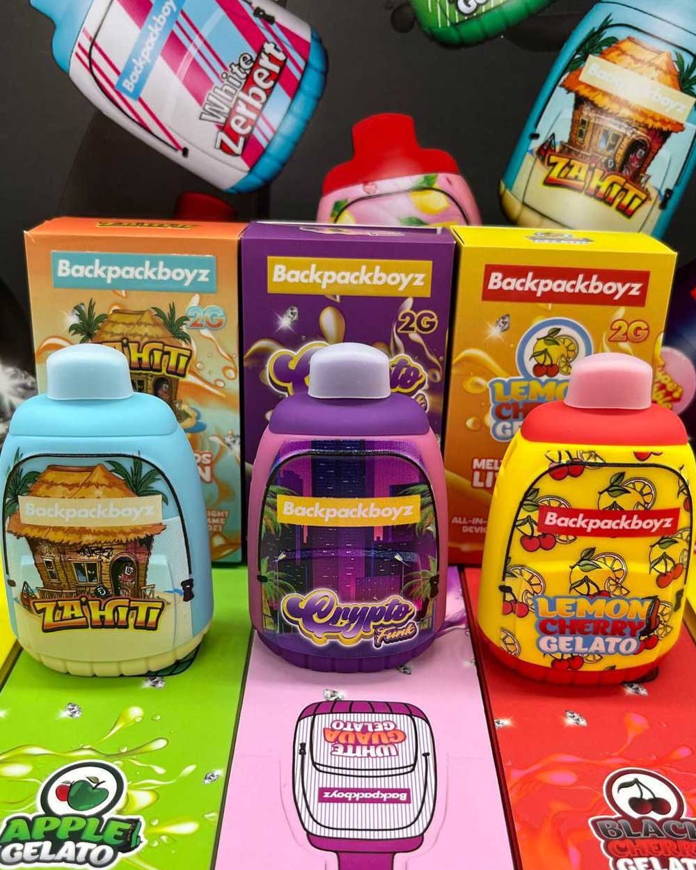 Backpackboyz 1g - Lemon Cherry Gelato - Vapeando Ando vape shop