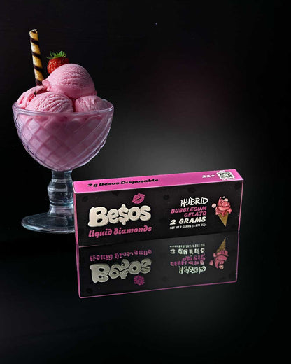 Besos 2g - Bubblegum Gelato / Hybrid - Vapeando Ando vape shop