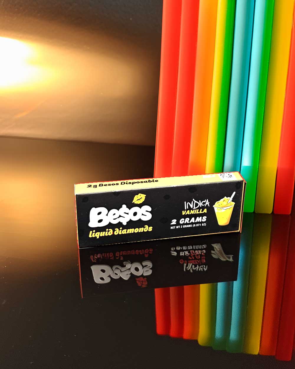 Besos 2g - Rainbow Belts / Indica - Vapeando Ando vape shop