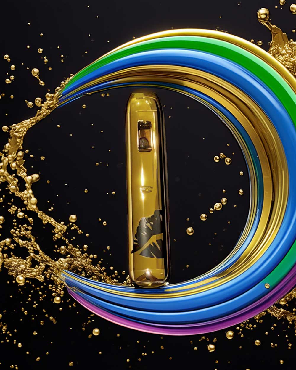 Besos 2g Gold edition - Rainbow Candy - Hybrid - Vapeando Ando vape shop