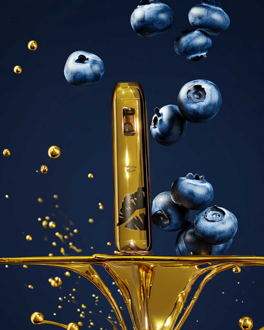 Besos 2g Gold edition - Blueberry Slime - Sativa - Vapeando Ando vape shop