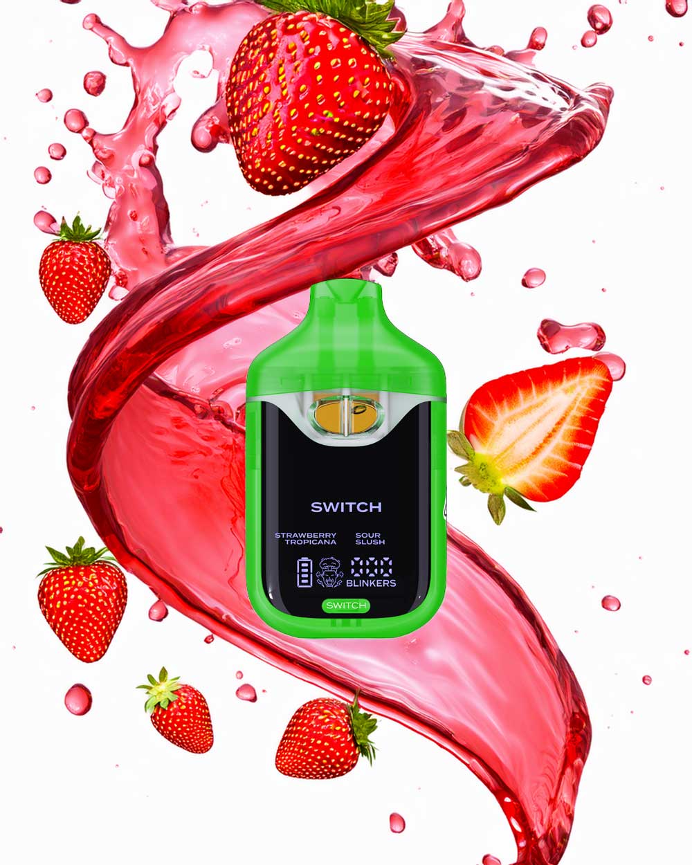 Boutiq Switch v4 2g - Sativa/Strawberry Tropicana - Sativa/Sour Slush - Vapeando Ando vape shop