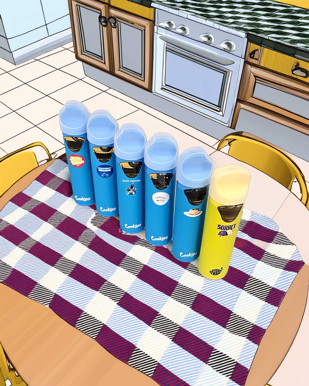 Cookies Vape 2g dos cepas - Butter/Sativa - Tequila Sunrise/Sativa - Vapeando Ando vape shop