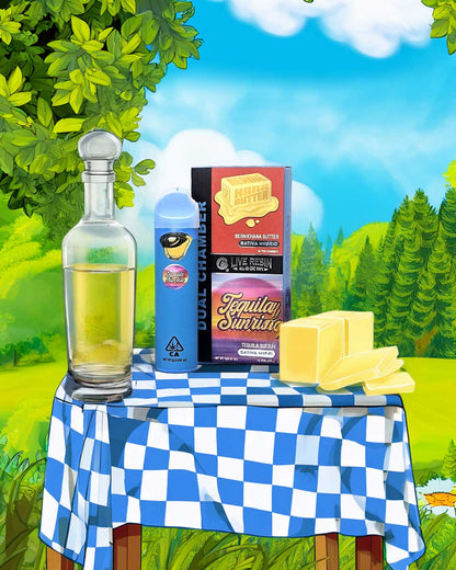 Cookies Vape 2g dos cepas - Butter/Sativa - Tequila Sunrise/Sativa - Vapeando Ando vape shop