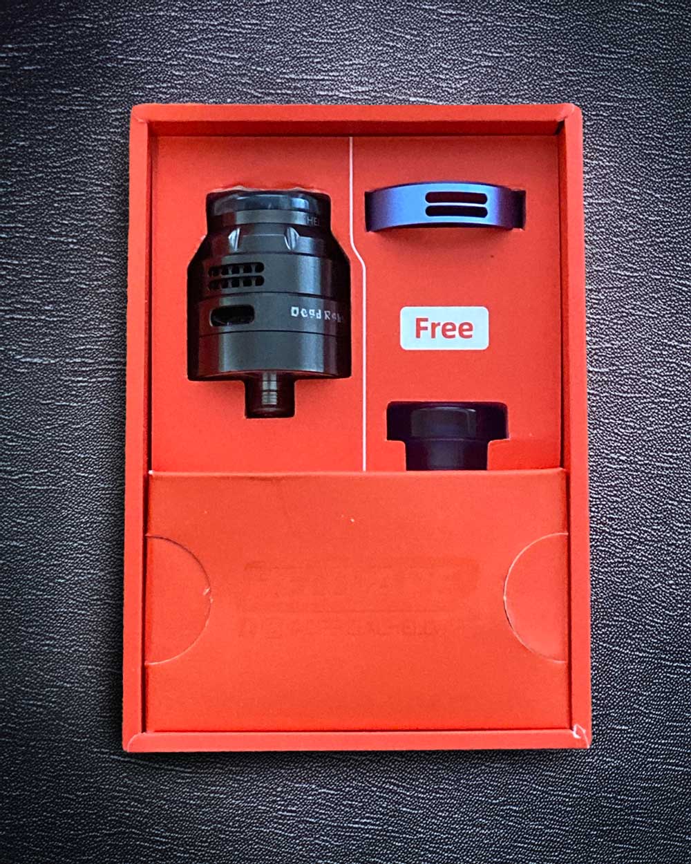 Dead Rabbit Pro RDA - Black - Vapeando Ando vape shop