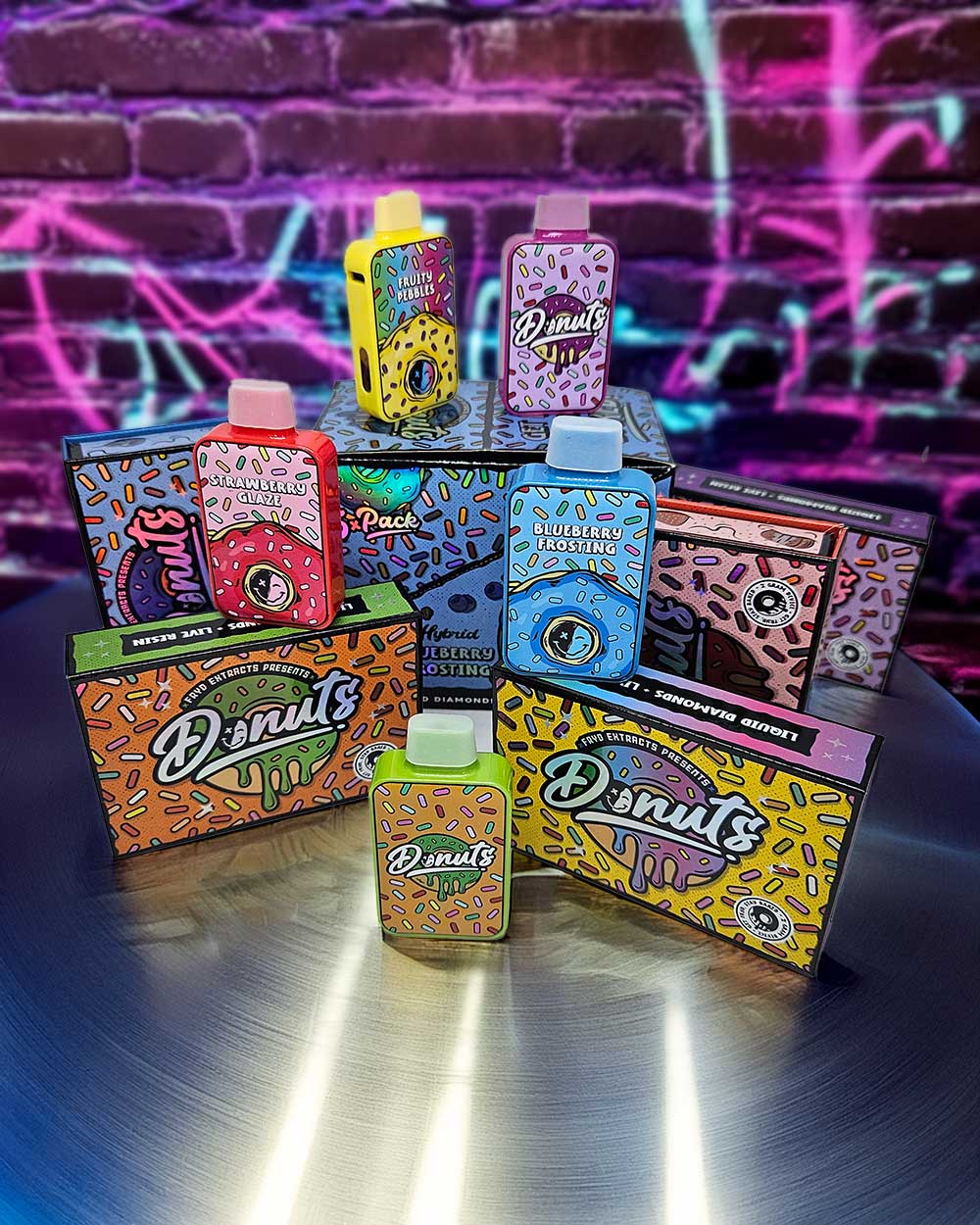 Fryd Donuts 2g - Fruity Pebbles - Hybrid - Vapeando Ando vape shop