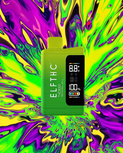 ELFTHC THC8000 - Green Diesel Apple (Spectre/Indica) - Vapeando Ando vape shop