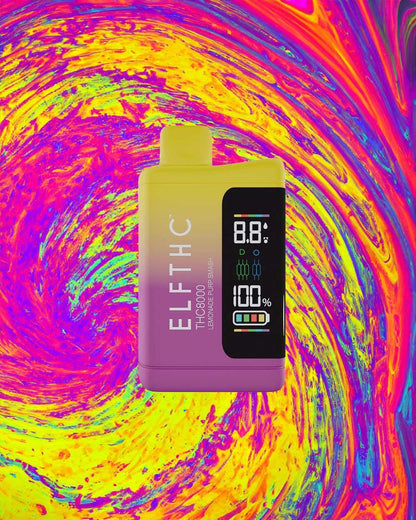 ELFTHC THC8000 - Lemonade Purp Smash (Phantom/Sativa) - Vapeando Ando vape shop