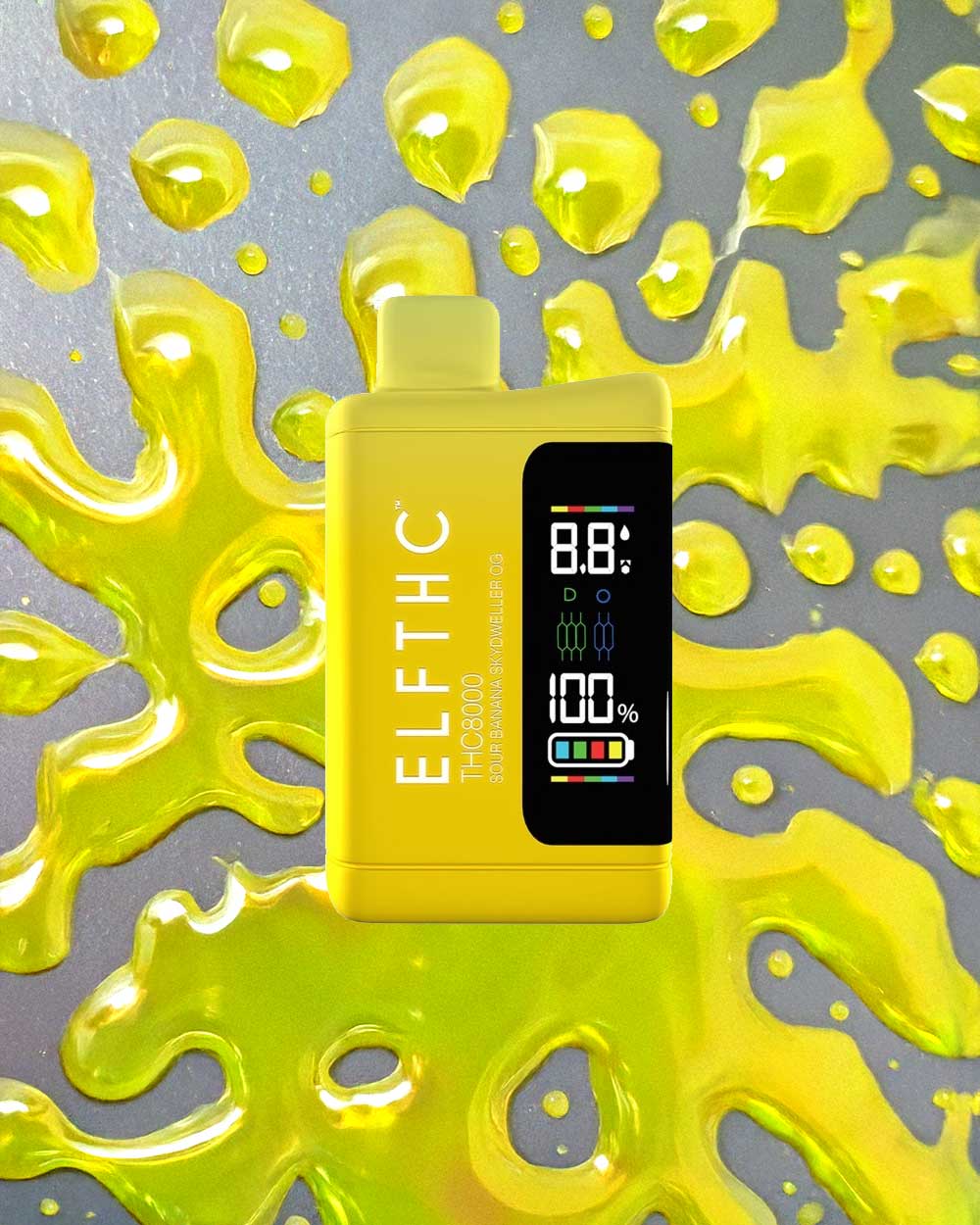 ELFTHC THC8000 - Sour Banana Skydwellwer (Spectre/Sativa) - Vapeando Ando vape shop