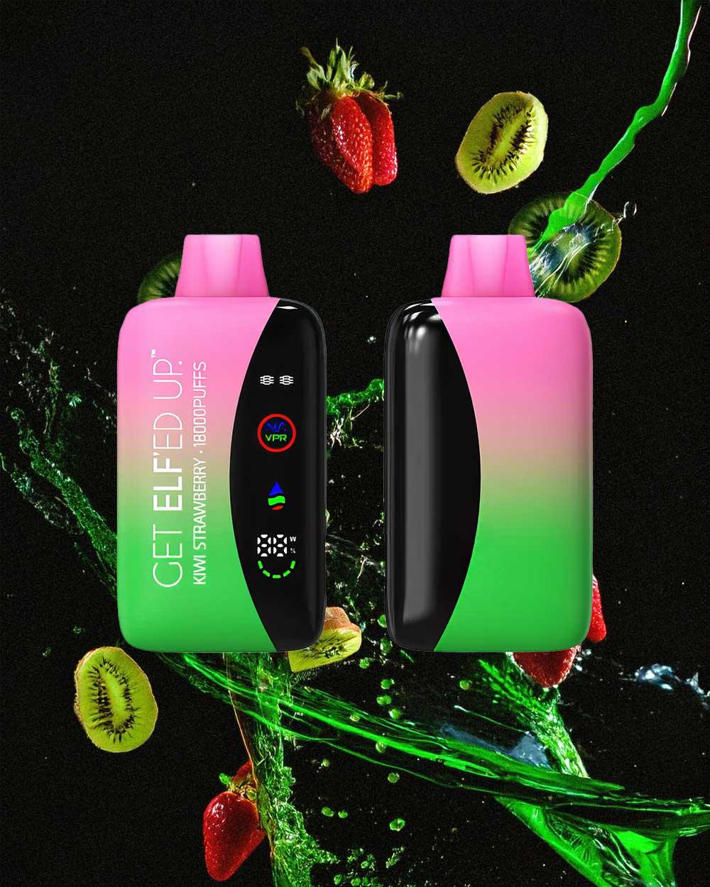 ELFVPR VPR18000 - Kiwi Strawberry - Vapeando Ando vape shop