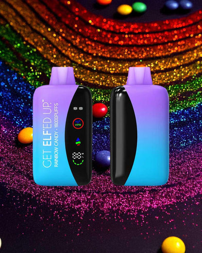 ELFVPR VPR18000 - Rainbow Candy - Vapeando Ando vape shop