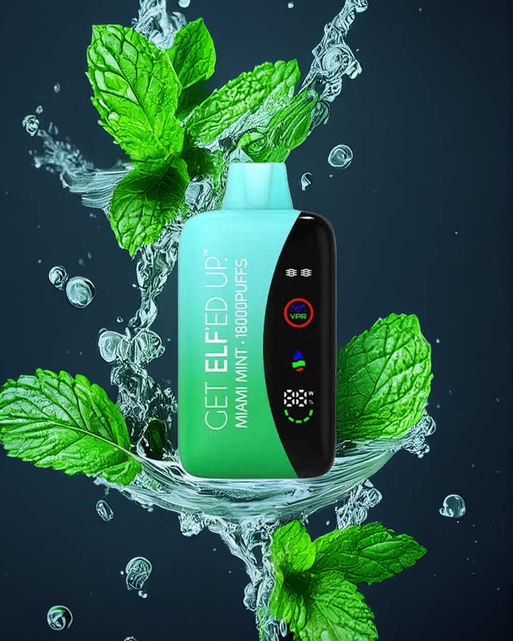 ELFVPR VPR18000 - Miami Mint - Vapeando Ando vape shop