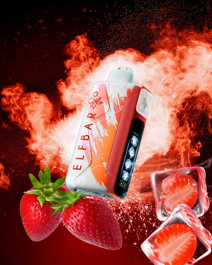 ELFBAR Ice King 40000 - Strawberry Ice - Vapeando Ando vape shop