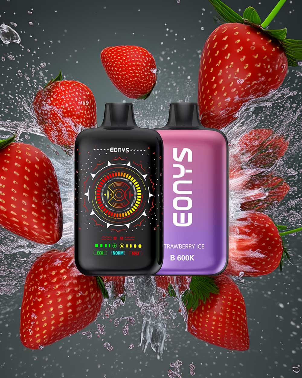 Eonys B 600K - Strawberry Ice - Vapeando Ando vape shop