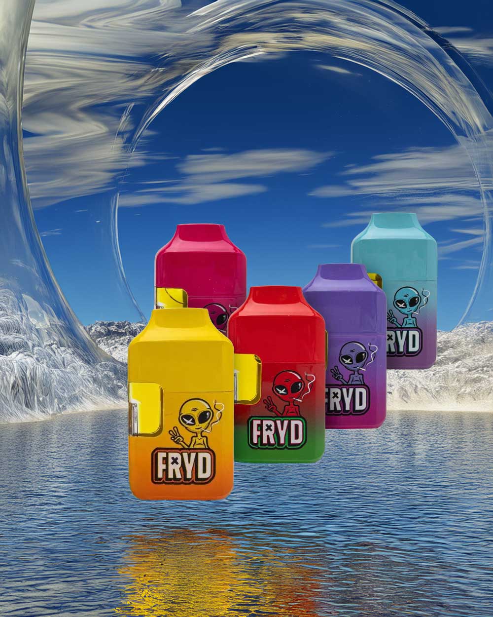 Fryd 2g - Asteroid Berry - Hybrid - Vapeando Ando vape shop