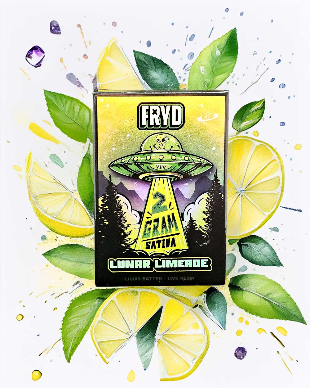 Fryd 2g - Lunar Limeade - Sativa - Vapeando Ando vape shop