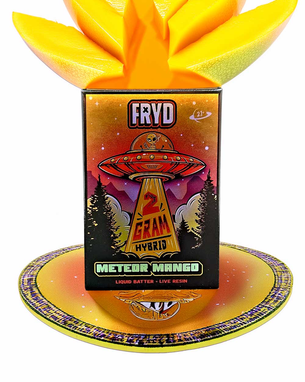 Fryd 2g - Meteor Mango - Hybrid - Vapeando Ando vape shop