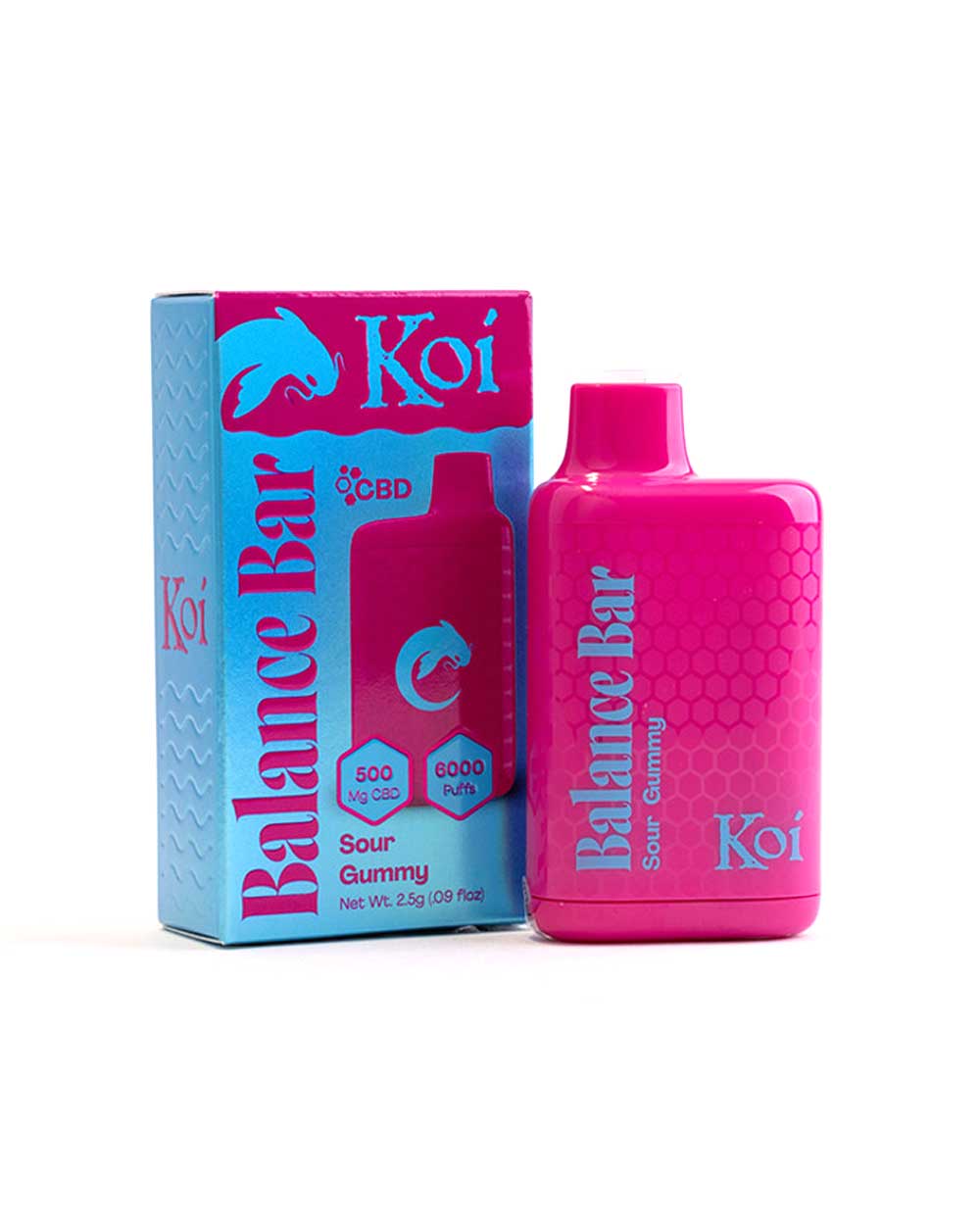 KOI Balance Bar CBD - Sour Gummy - Vapeando Ando vape shop