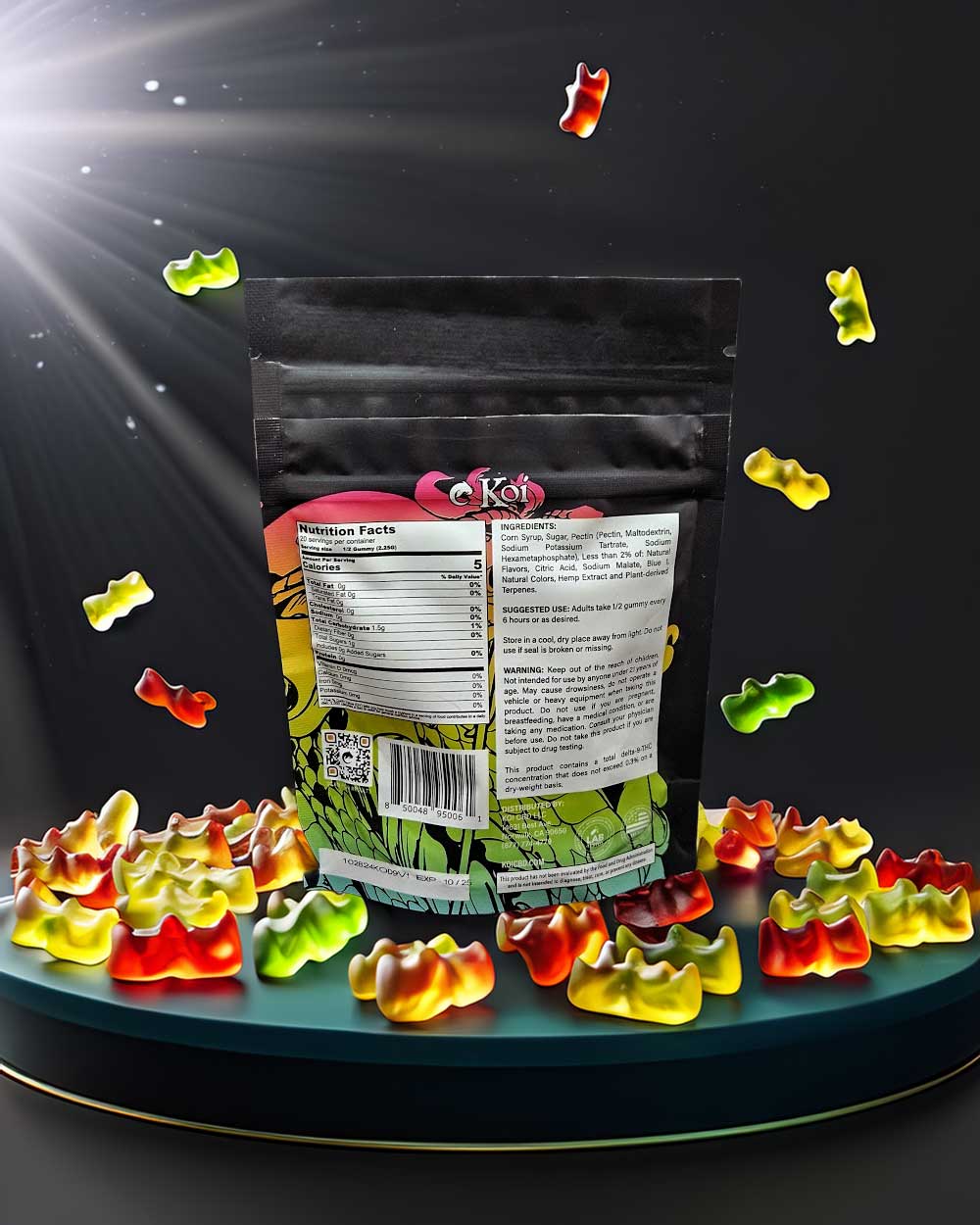 KOI Delta 9 THC Gummies - Default Title - Vapeando Ando vape shop