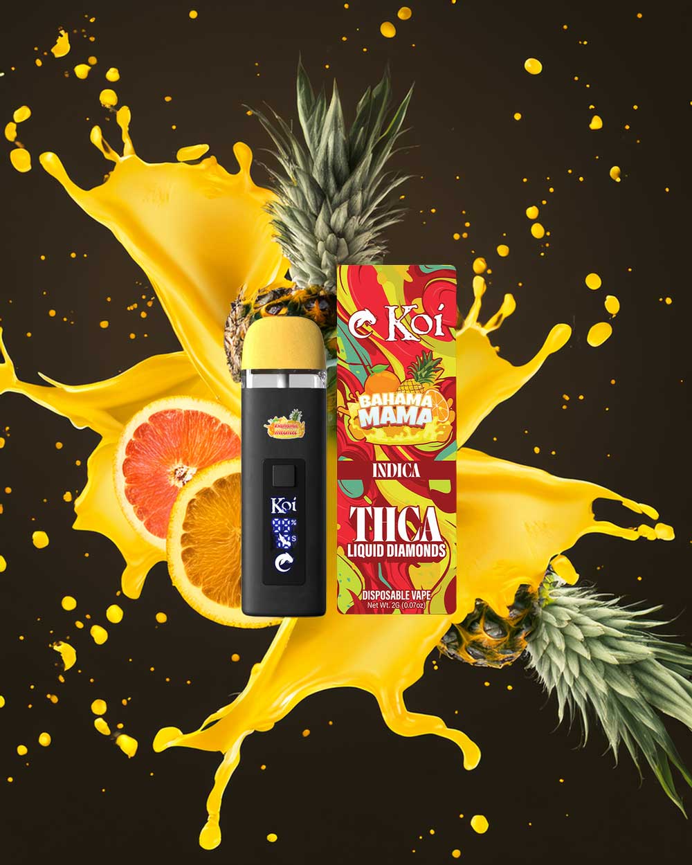 KOI THCA 2g - Bahama Mama - Indica - Vapeando Ando vape shop
