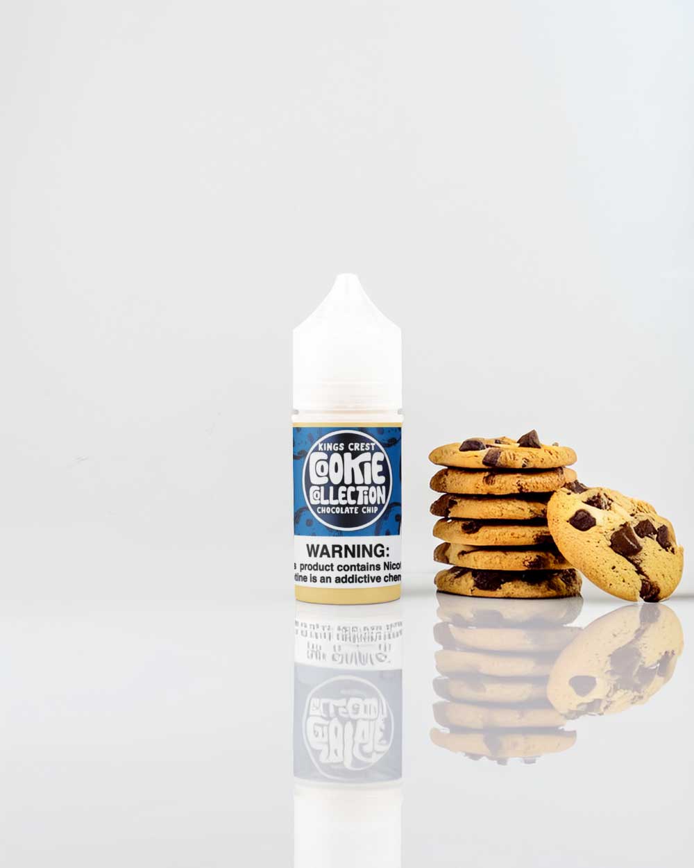 Kings Crest Cookies - Salt Nic - Chocolate Chip / 35mg - Vapeando Ando vape shop