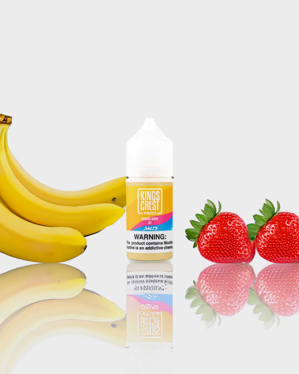 Kings Crest Fruits - Nic Salt - Banana Berry Ice / 35mg - Vapeando Ando vape shop
