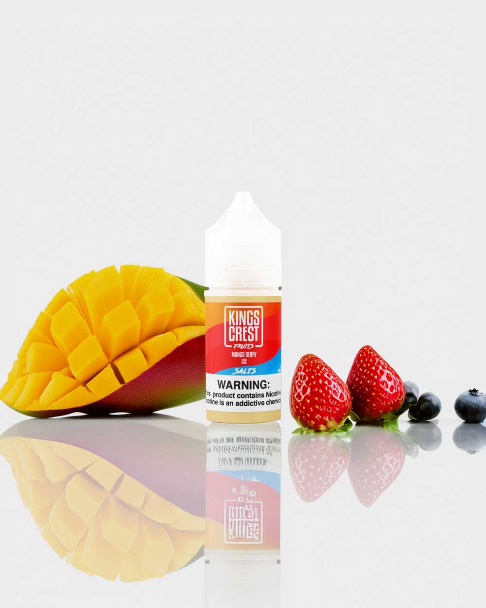 Kings Crest Fruits - Nic Salt - Mango Berry Ice / 35mg - Vapeando Ando vape shop