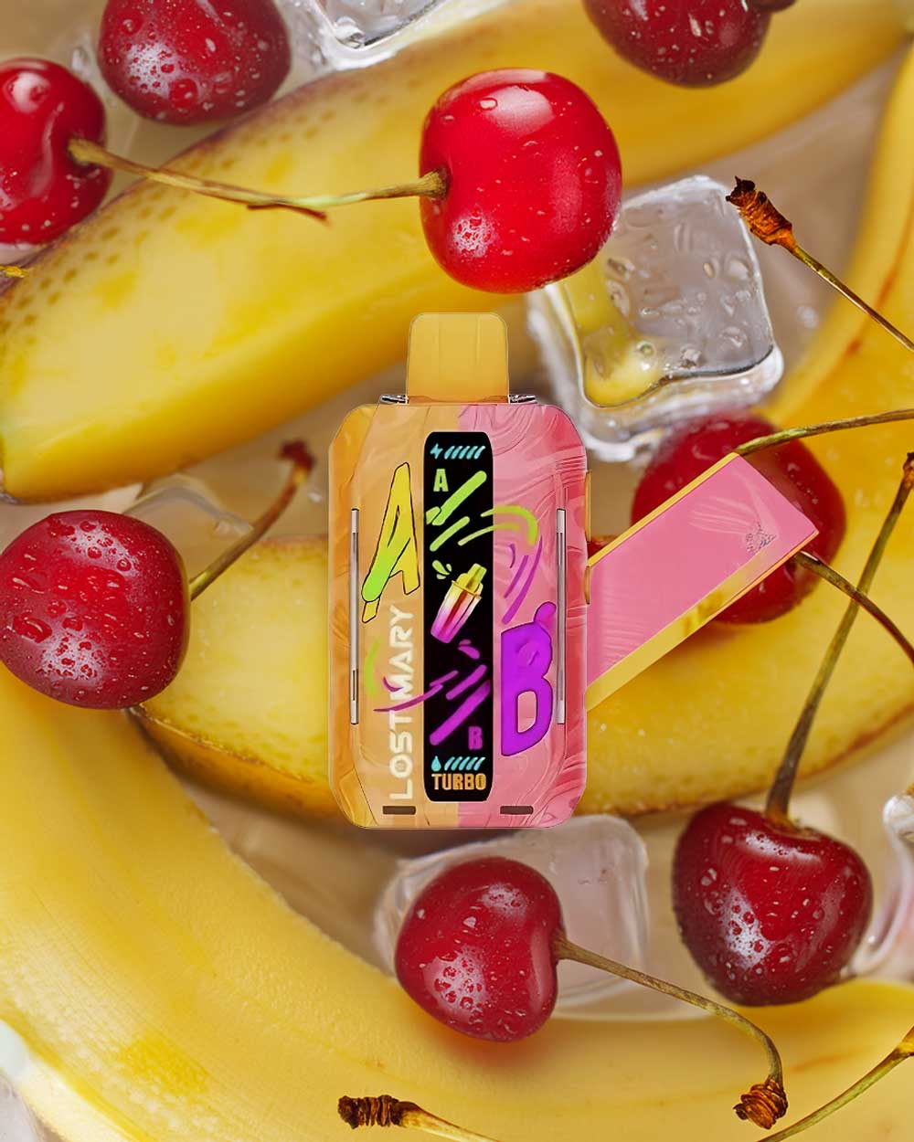 Lost Mary Mixer+ 30000 - Banana / Cherry Ice - Vapeando Ando vape shop