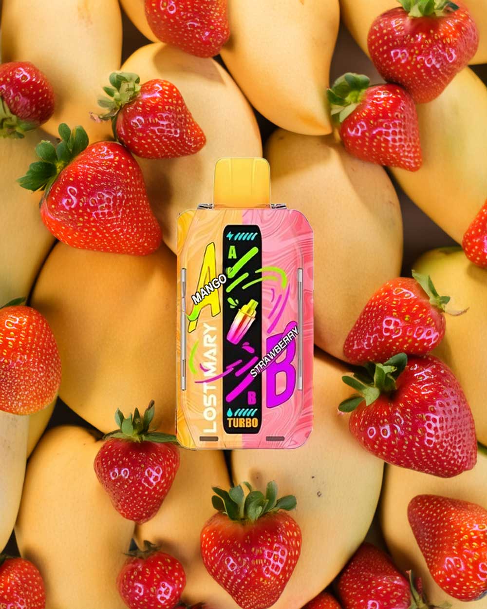 Lost Mary Mixer+ 30000 - Mango / Strawberry Ice - Vapeando Ando vape shop