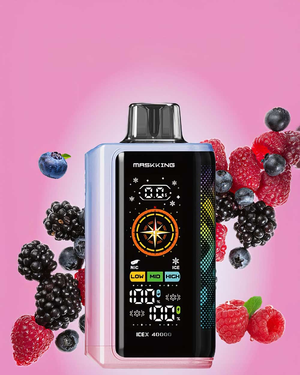 Maskking Ice X 40000 - Mixed Berries - Vapeando Ando vape shop