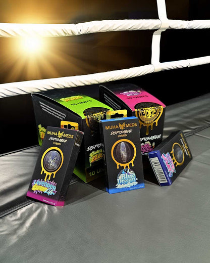 Muha Meds 2g Nuevos sabores - Berry Gelato - Hybrid - Vapeando Ando vape shop