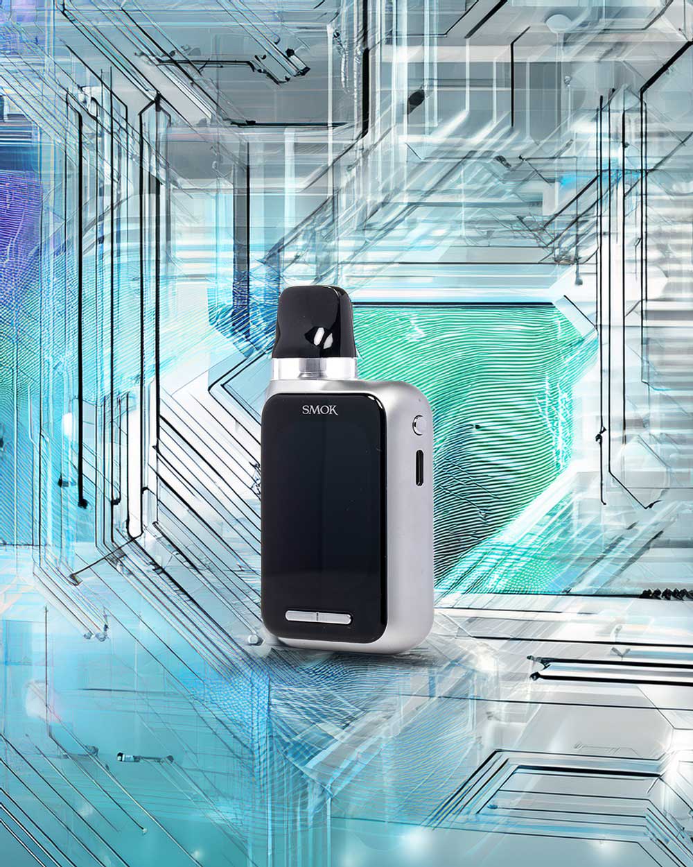 Novo GT Box - Silver - Vapeando Ando vape shop