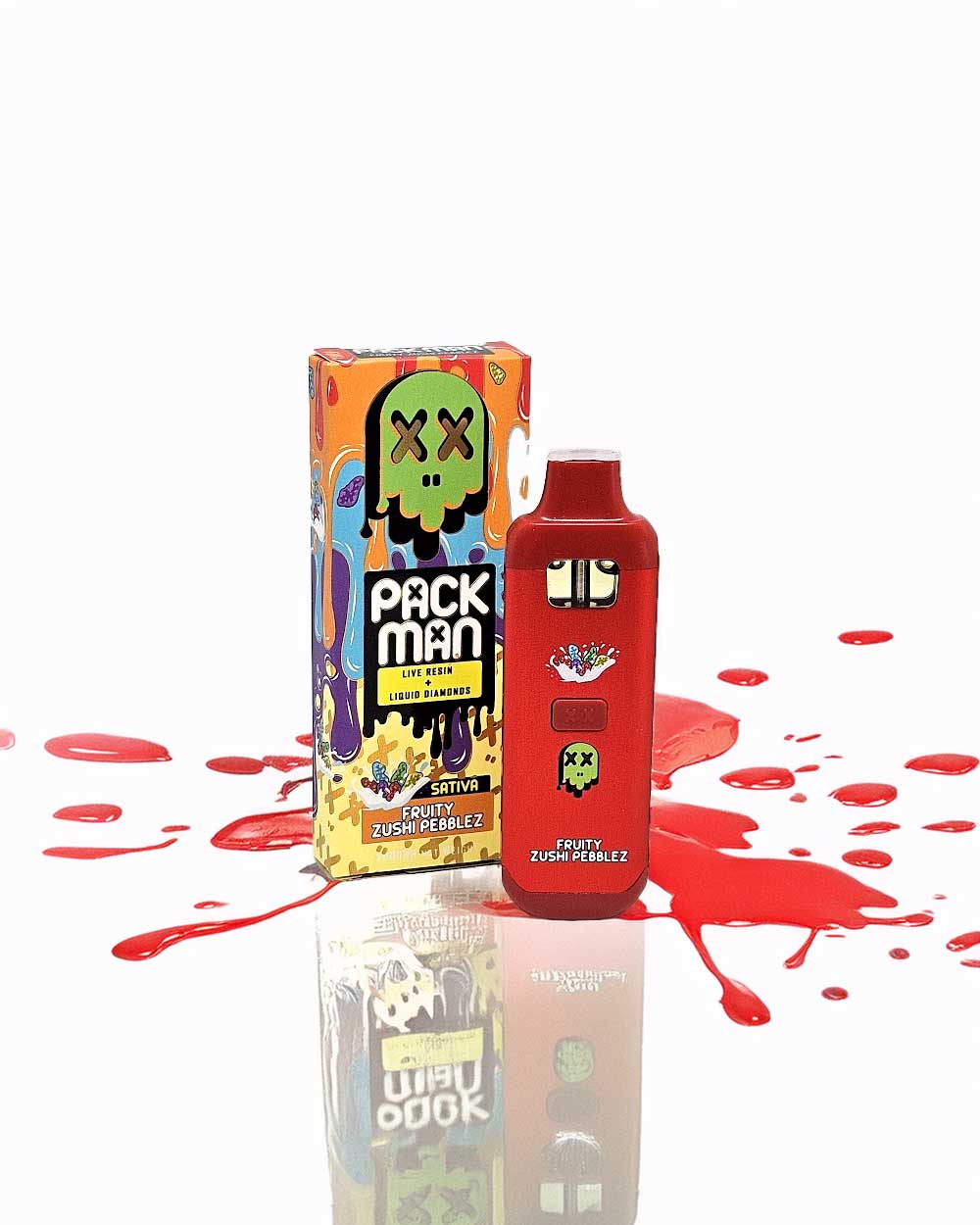 Packman 2g live resin+ liquid diamonds - Pink Moscato - Sativa - Vapeando Ando vape shop