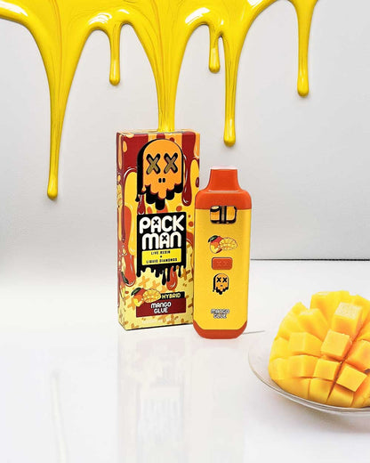 Packman 2g live resin+ liquid diamonds - Banana Pudding - Hybrid - Vapeando Ando vape shop